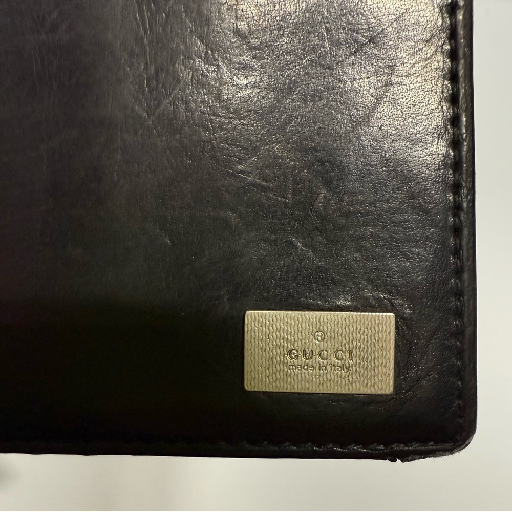 Gucci black leather bifold wallet - Picture 3 of 15